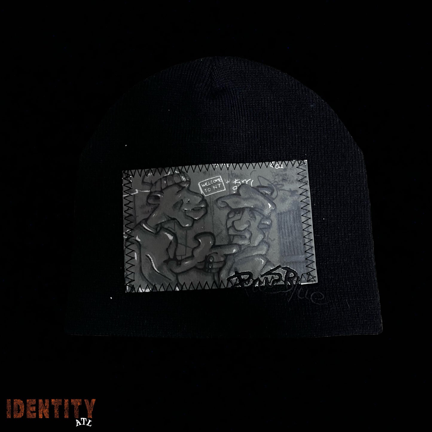 Vintage Raw Blue Hat