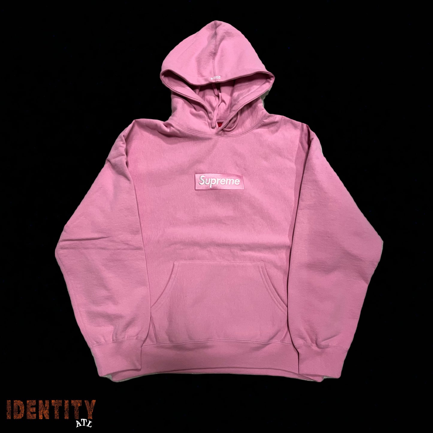 Supreme Box Logo Hooded Sweatshirt Sweatshirt (FW24) Pink