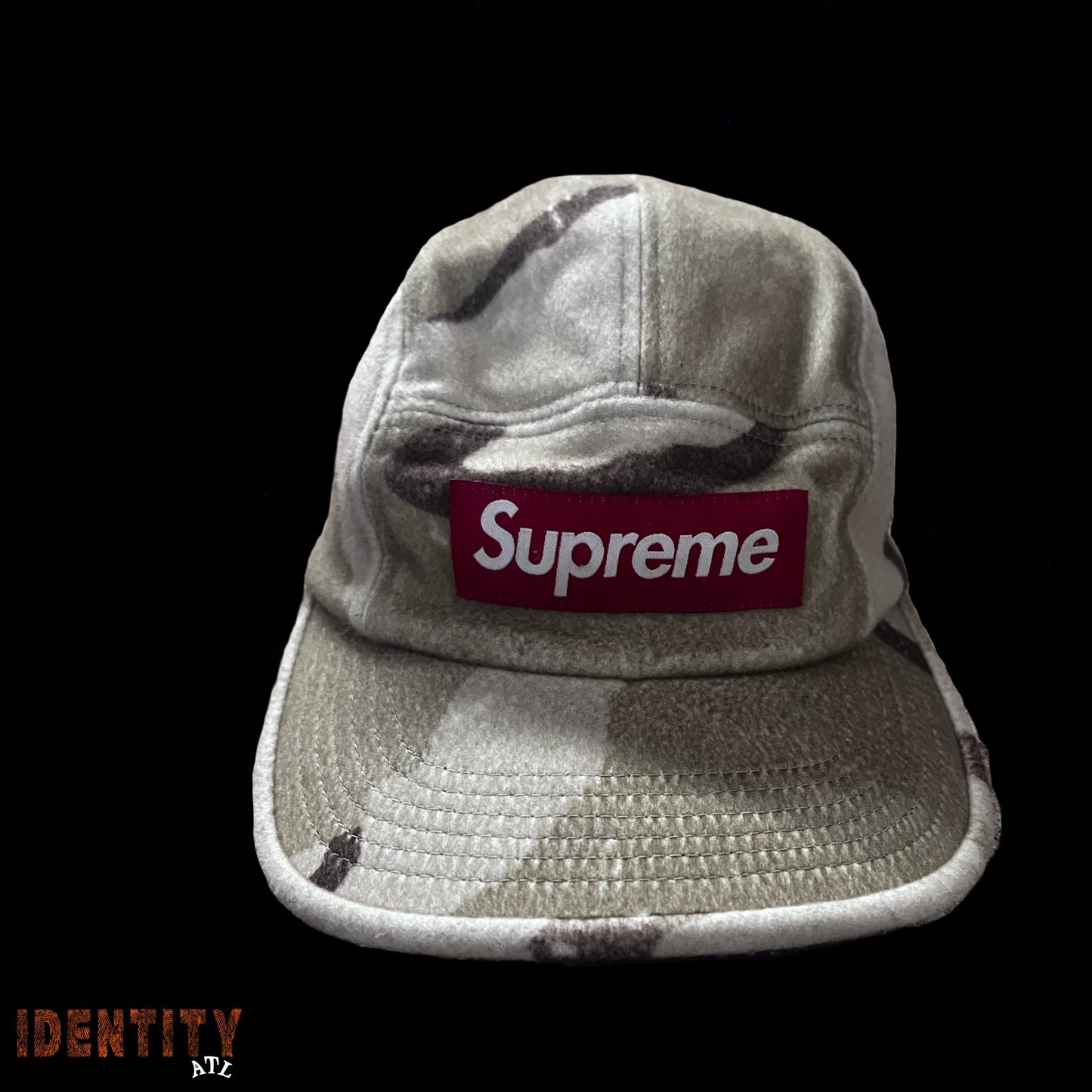 Supreme Wool Camp Cap (FW20) Desert Camo