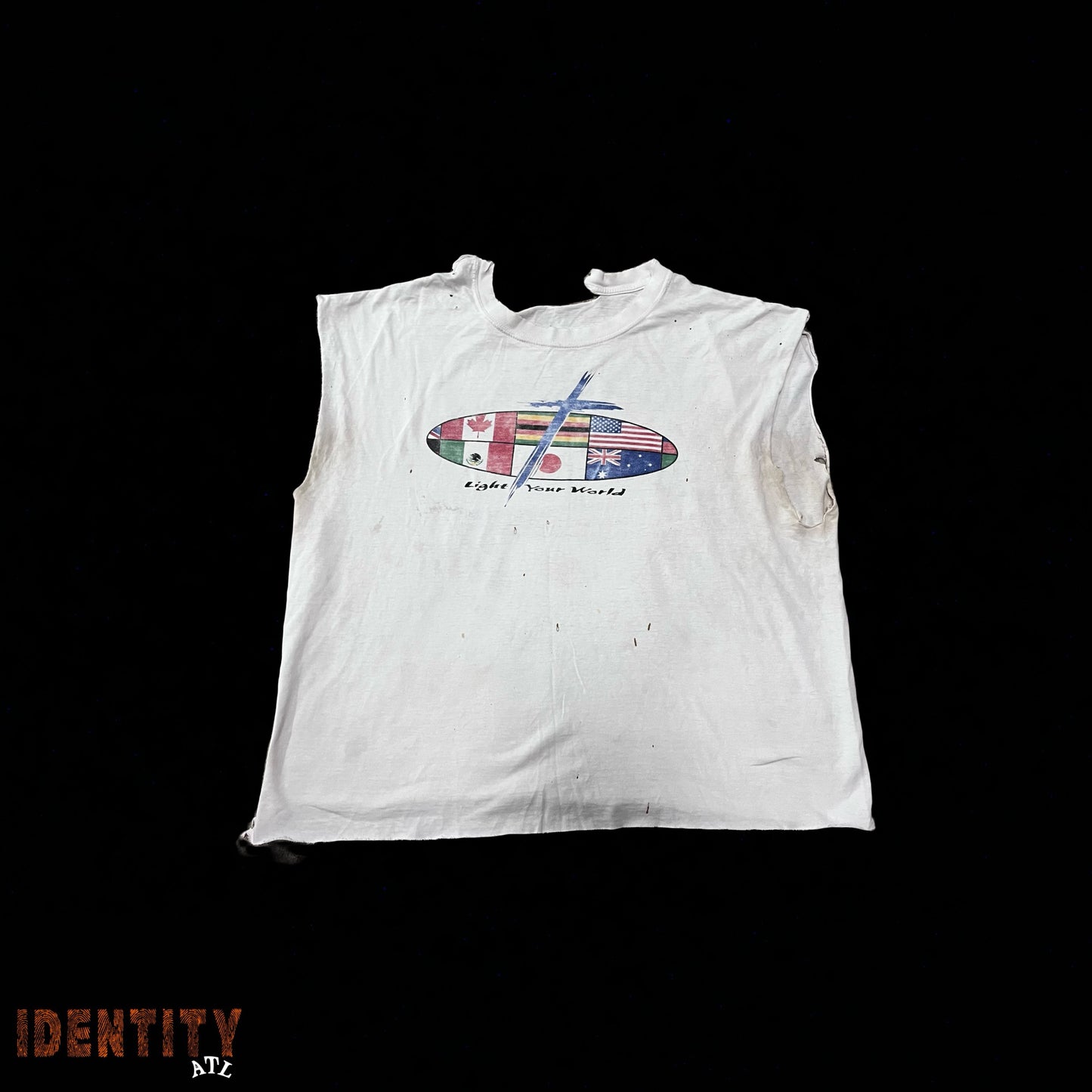 Vintage Flag Sleeveless Tee
