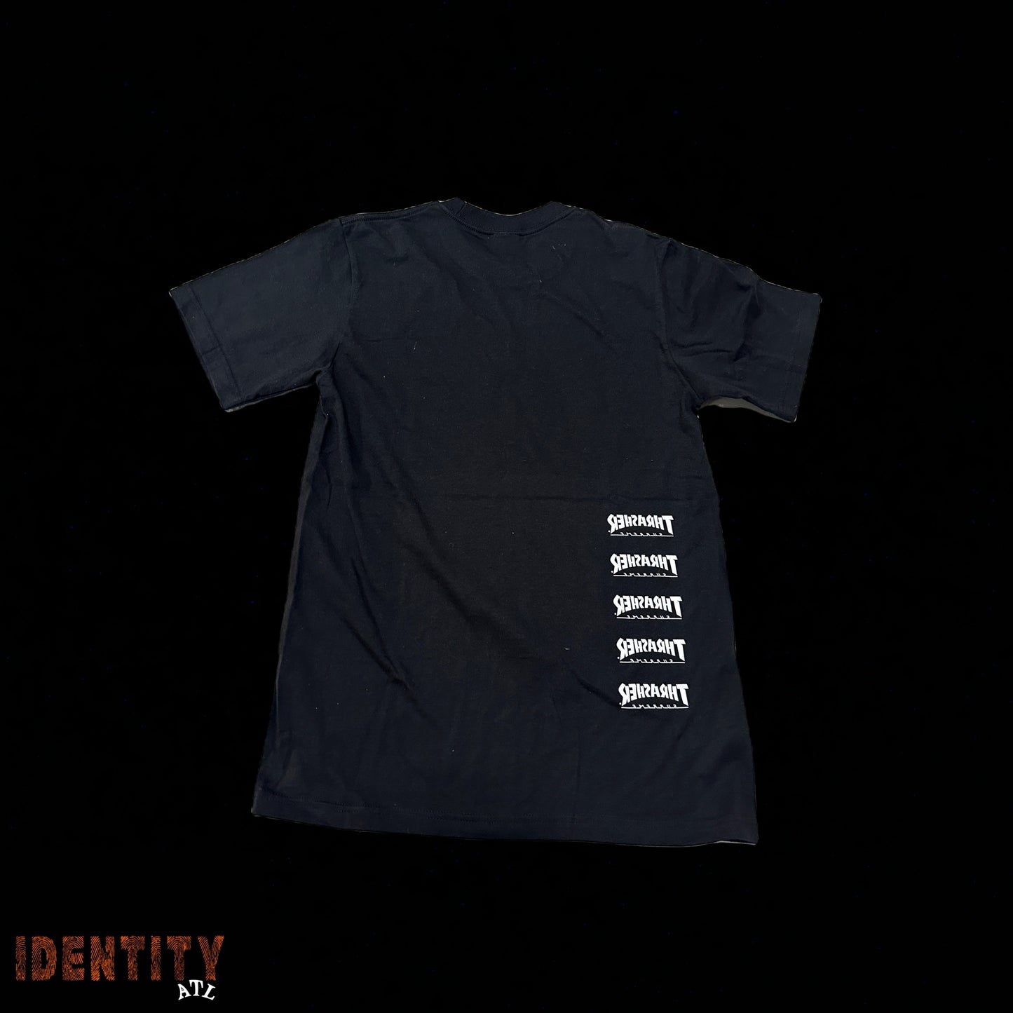 Supreme Thrasher Back Tail Tee Black