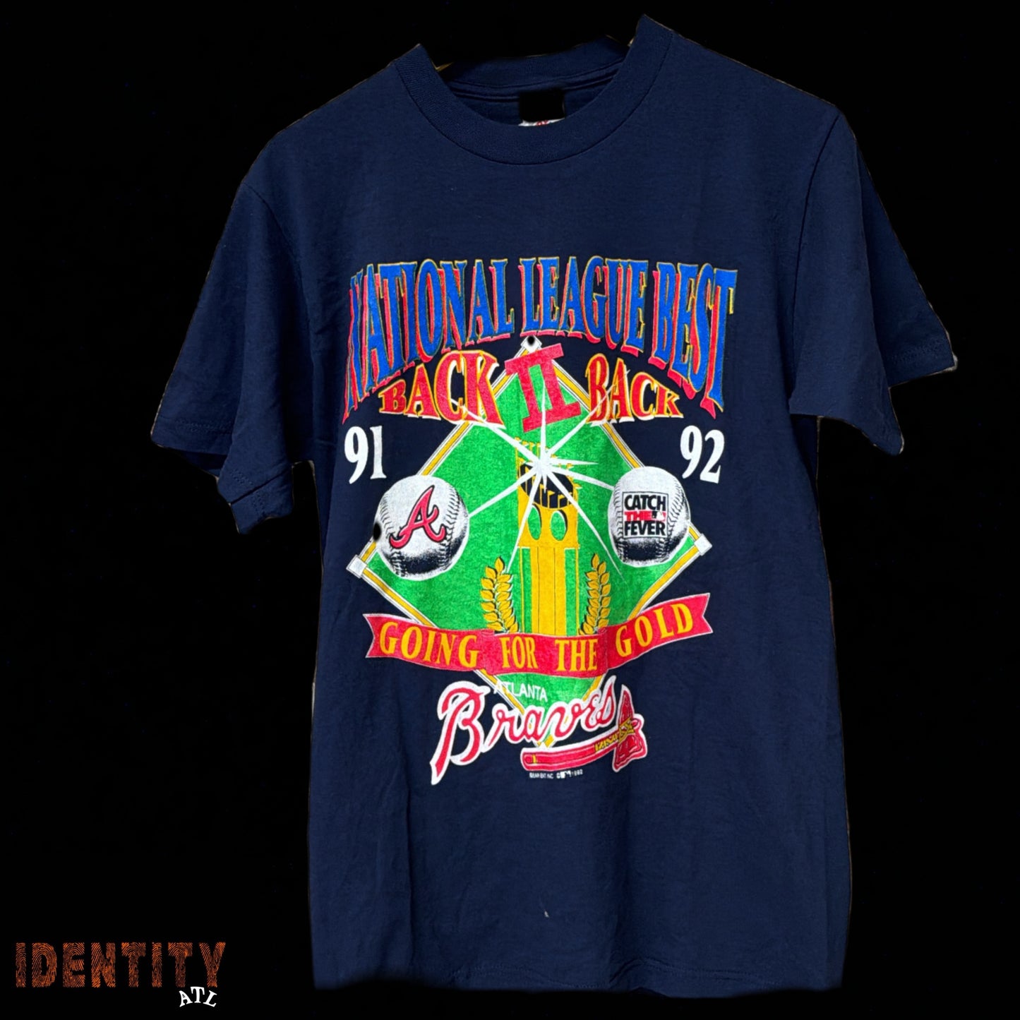 Vintage Blue Back II Back Tee