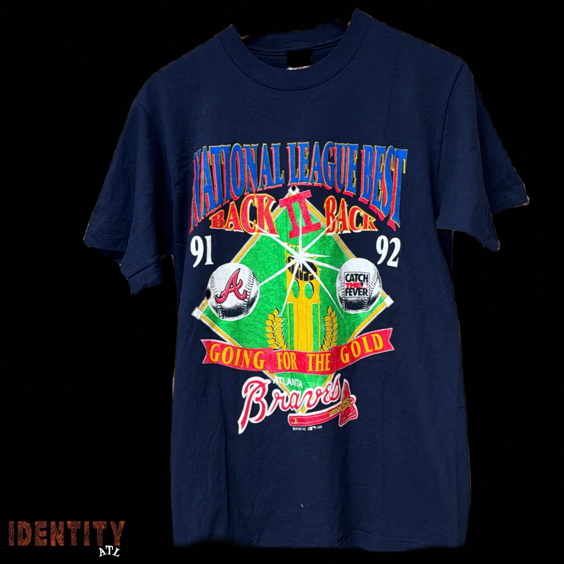 Vintage Blue Back II Back Tee