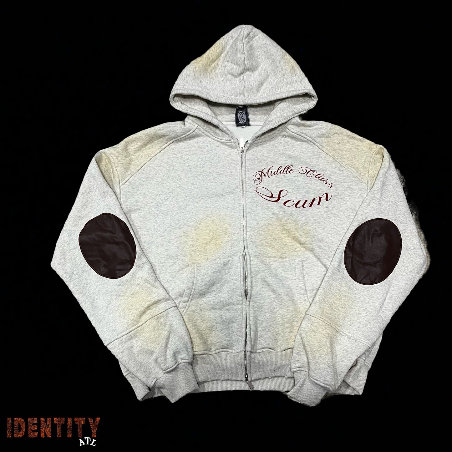 Middleclassscum Zip Up Hoodie