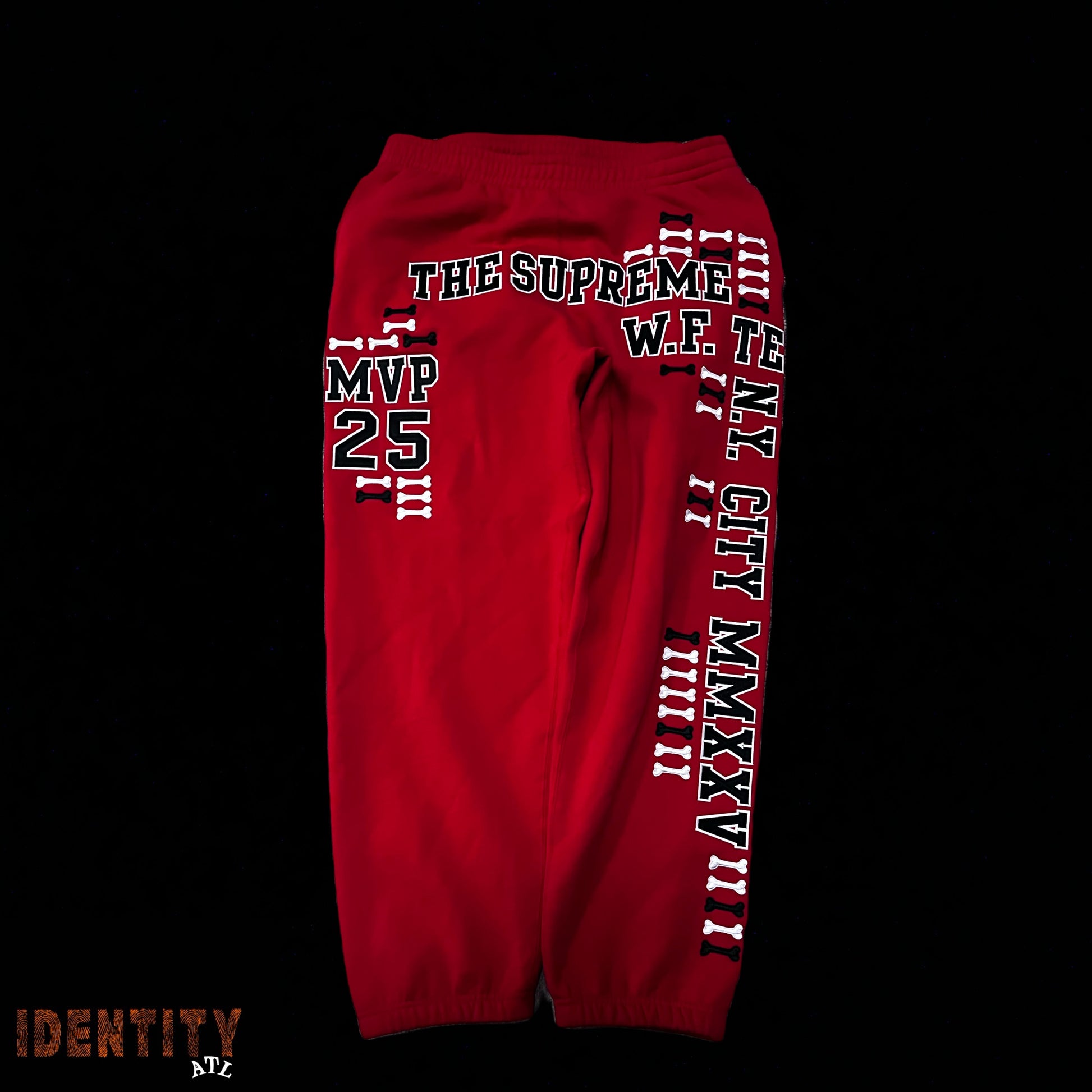 Supreme League Champs Sweatpant Red