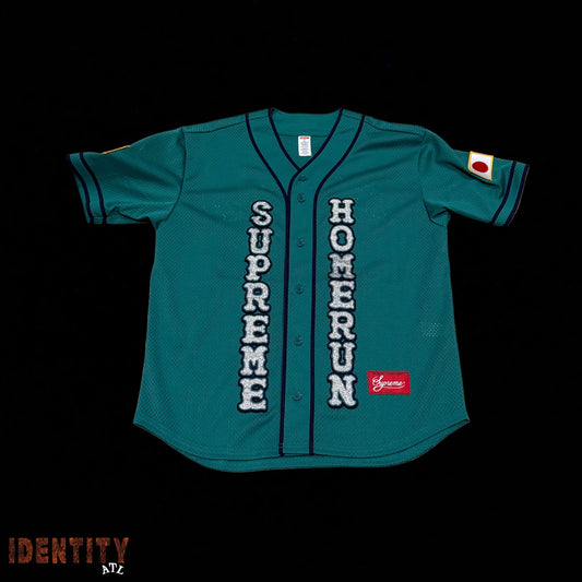 Supreme Homerun Baseball Jersey Green