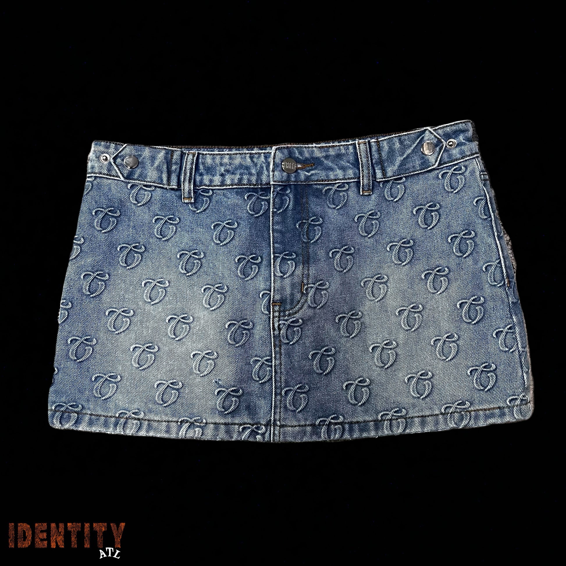 CERTIFIED DENIM SKIRT