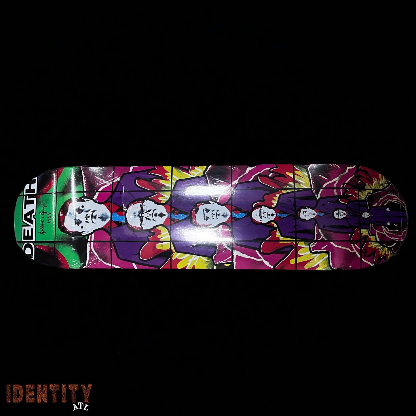 Supreme Gilbert & George DEATH Skateboard Deck Multi