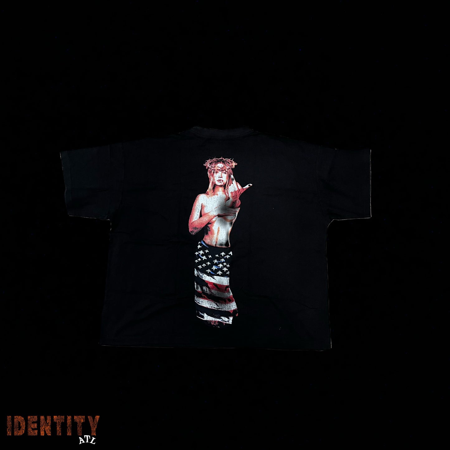 Vertabrae 'My Name Is' Tee Black