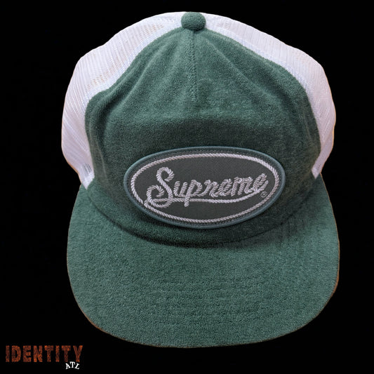 Supreme Terry Mesh Back 5 Panel Work Teal