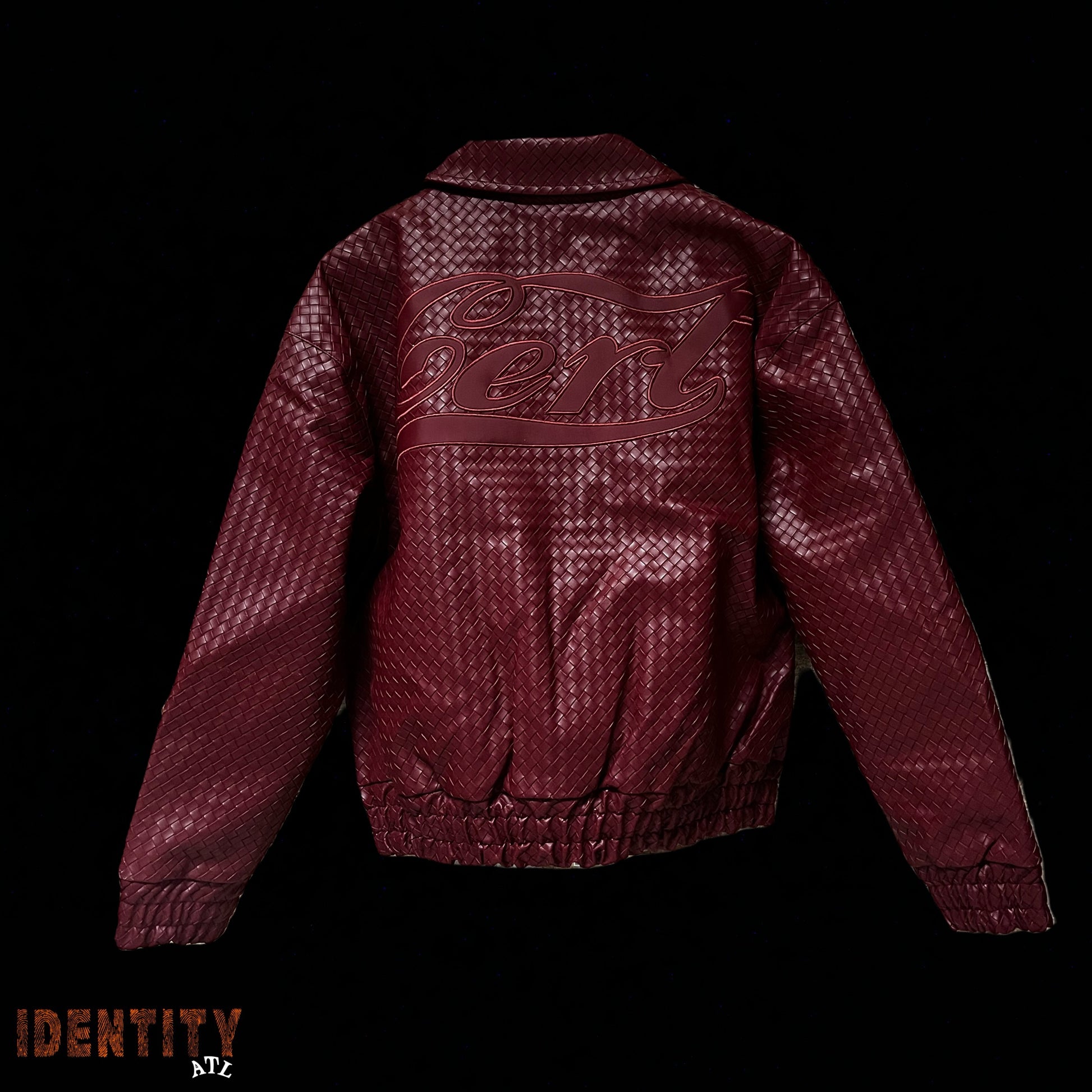 Certified Leather Jacket Burgundy