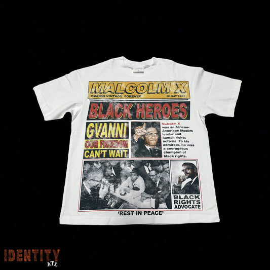 Gvanni Malcolm X Tee