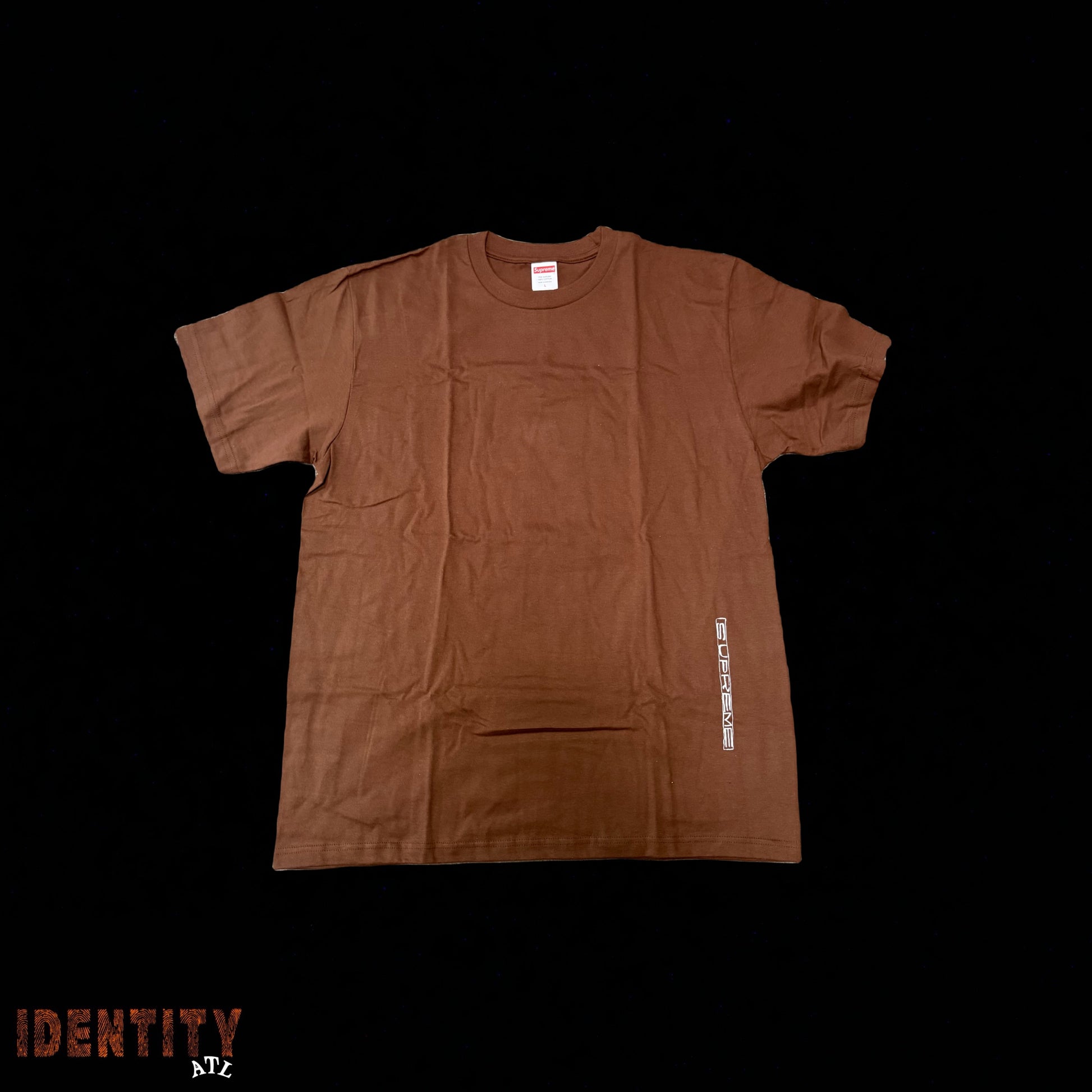 Supreme Supper Tee Brown