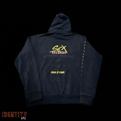 Chrome Hearts Sex Records Hoodie Black