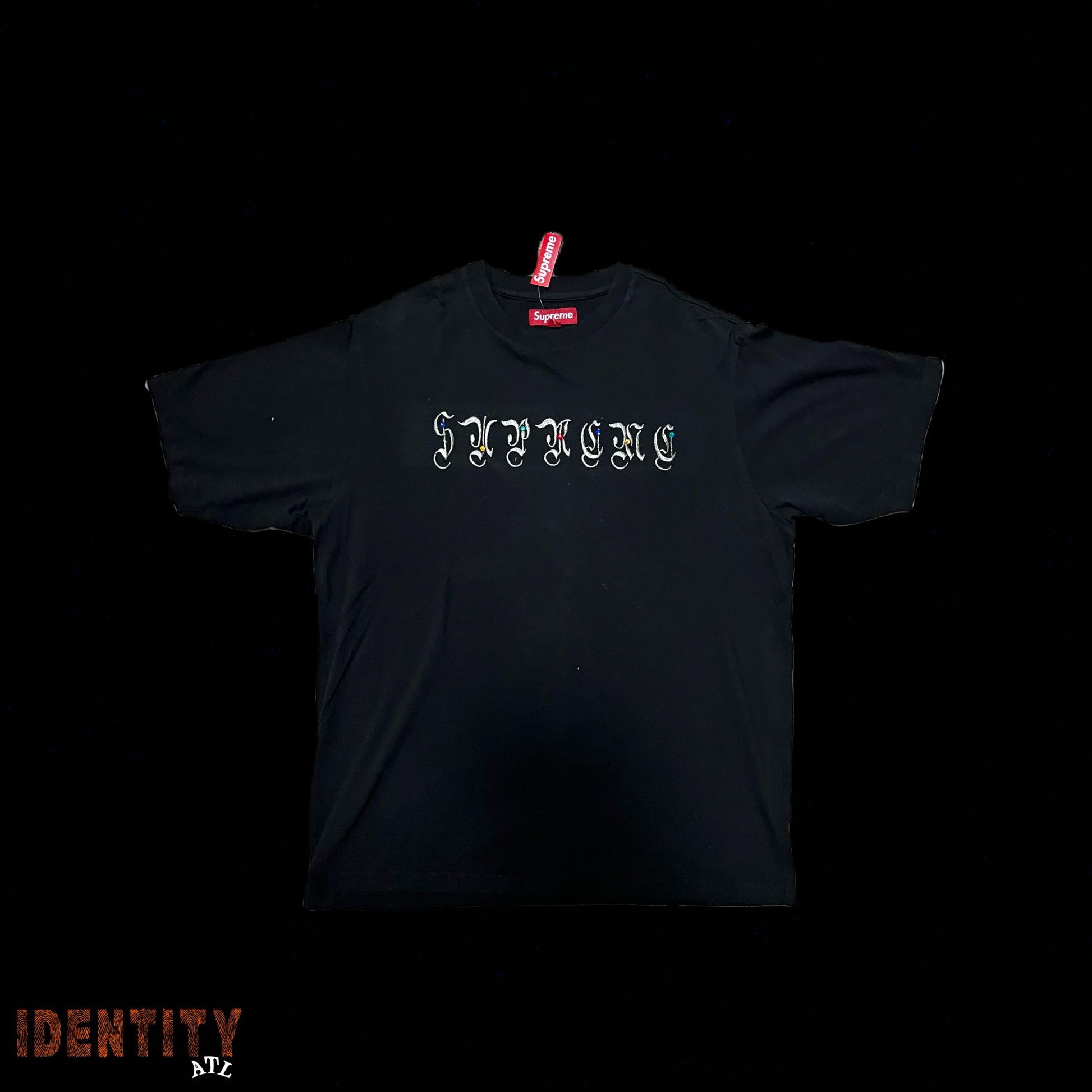 Supreme AOI Gems S/S Top Black