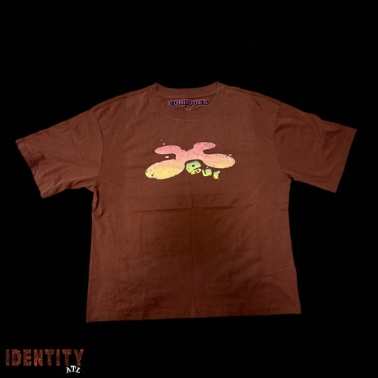 Euro Does Gap Tee Brown