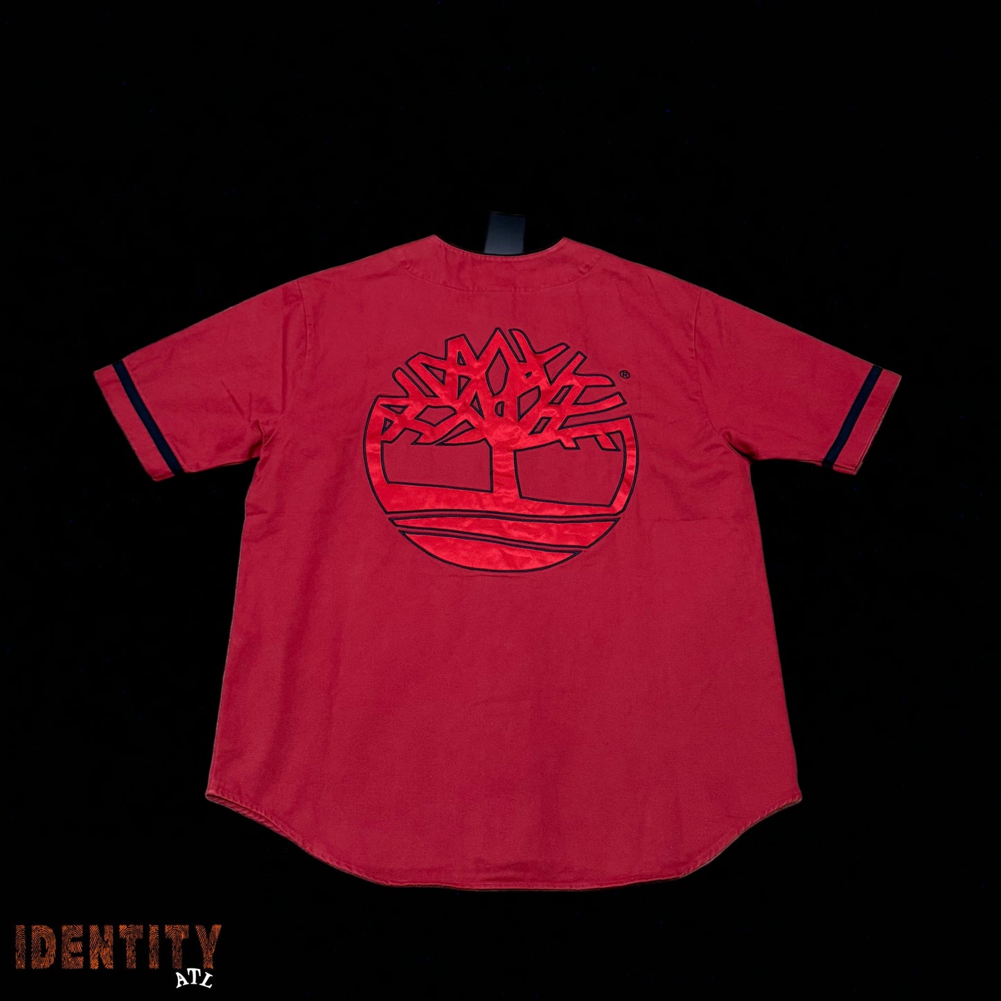 Supreme Timberland Baseball Jersey Red