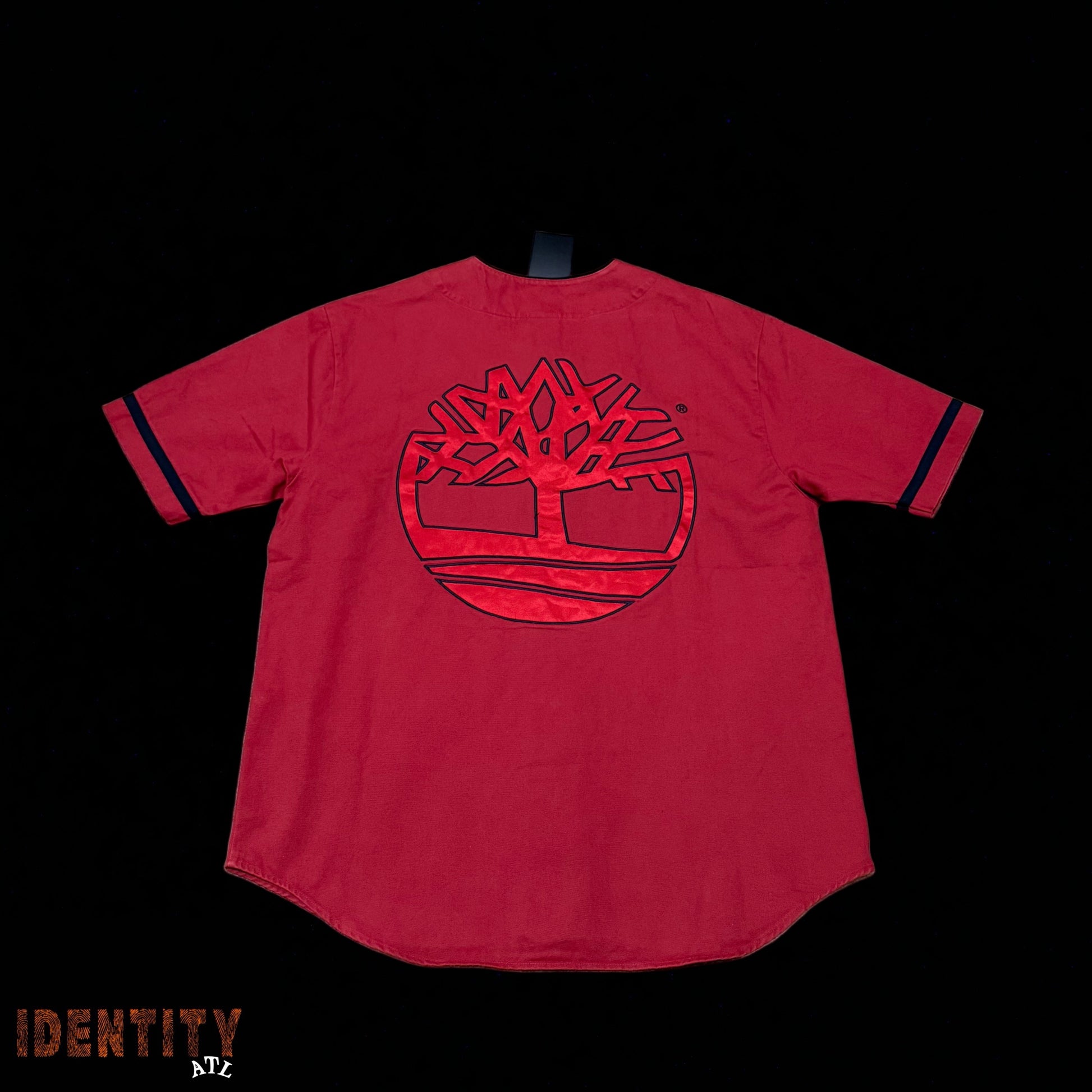 Supreme Timberland Baseball Jersey Red