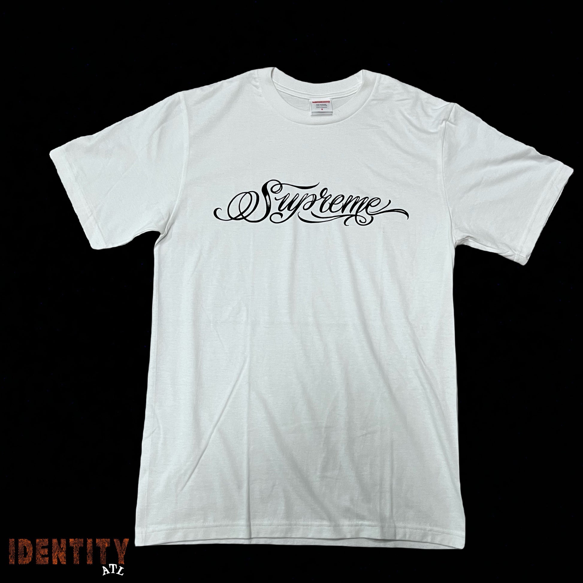 Supreme Script Tee White