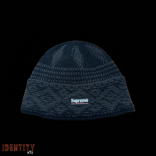 Supreme Diamond Beanie (FW25) Black