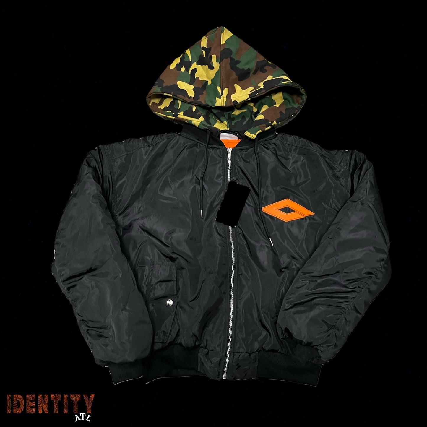 Abominable Camo Hooded Puffer Jacket
