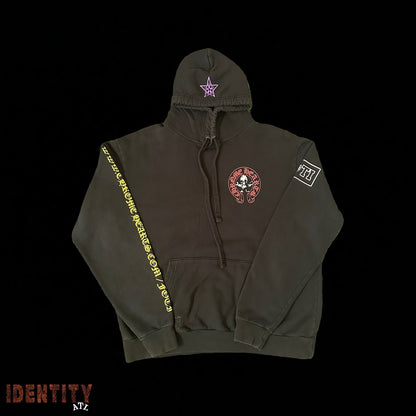 CHROME HEARTS FOTI HORSESHOE HOODIE BLACK