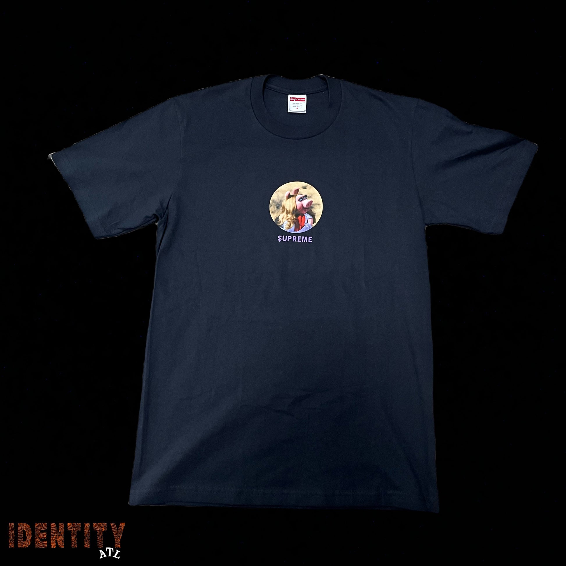 Supreme Miss Piggy Tee Navy