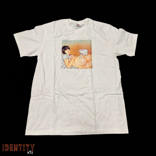 Supreme Mouse Tee (SS25) White