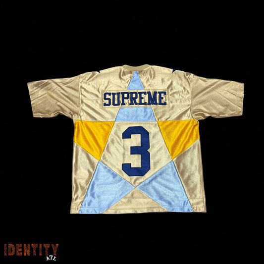 Supreme Star Football Jersey Gold