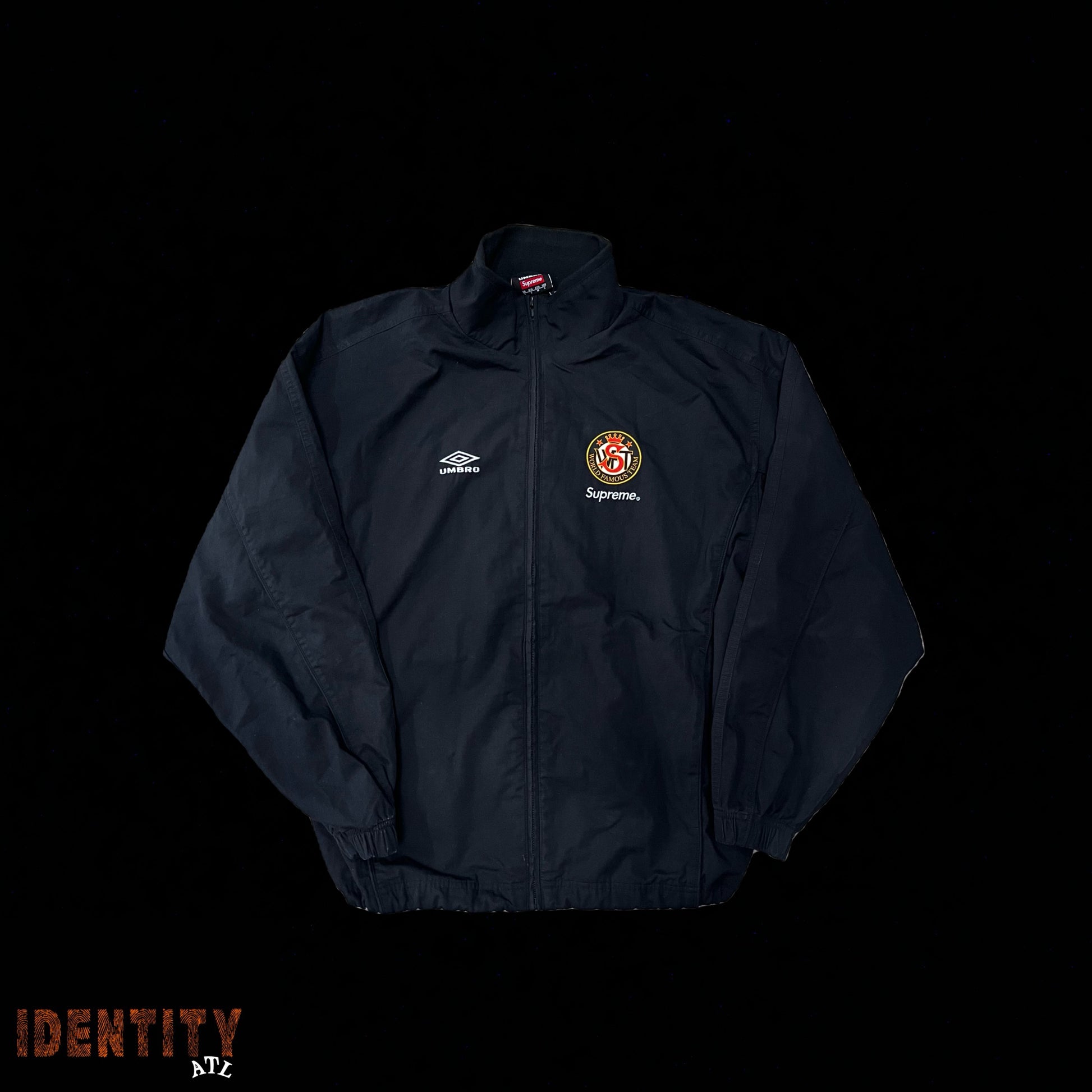 Supreme x Umbro Cotton Ripstop Track Jacket Black