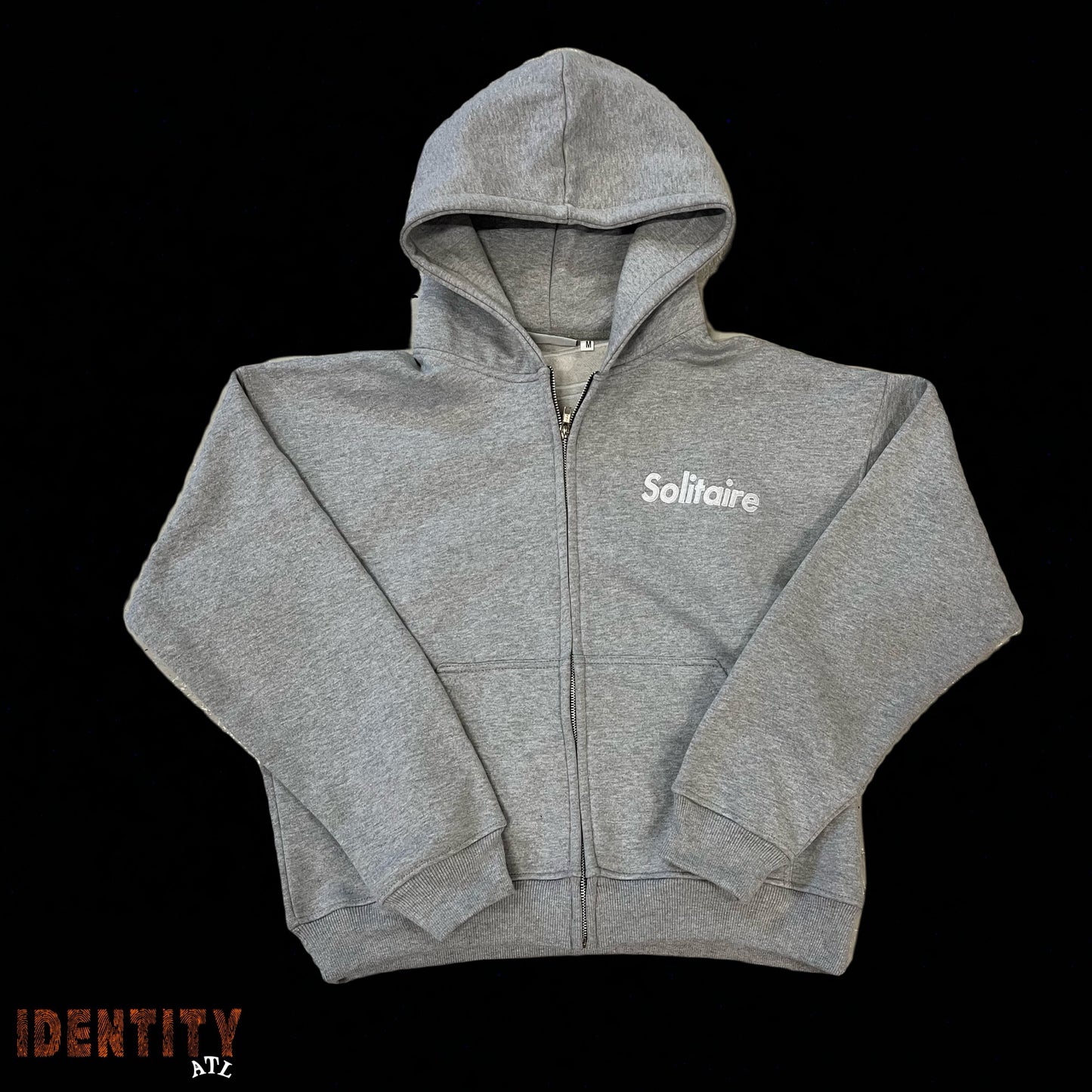 Solitaire Grey Hoodie