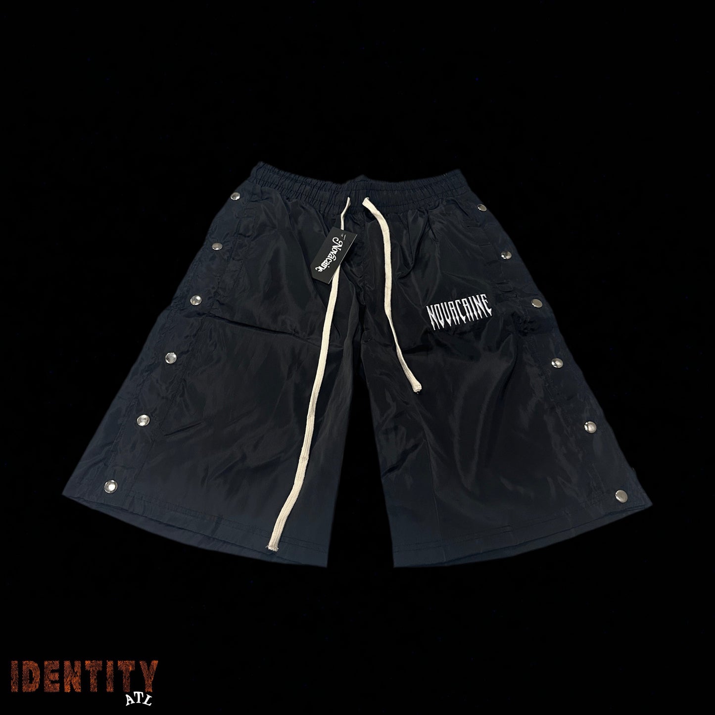 Novacaine Snap Shorts Black
