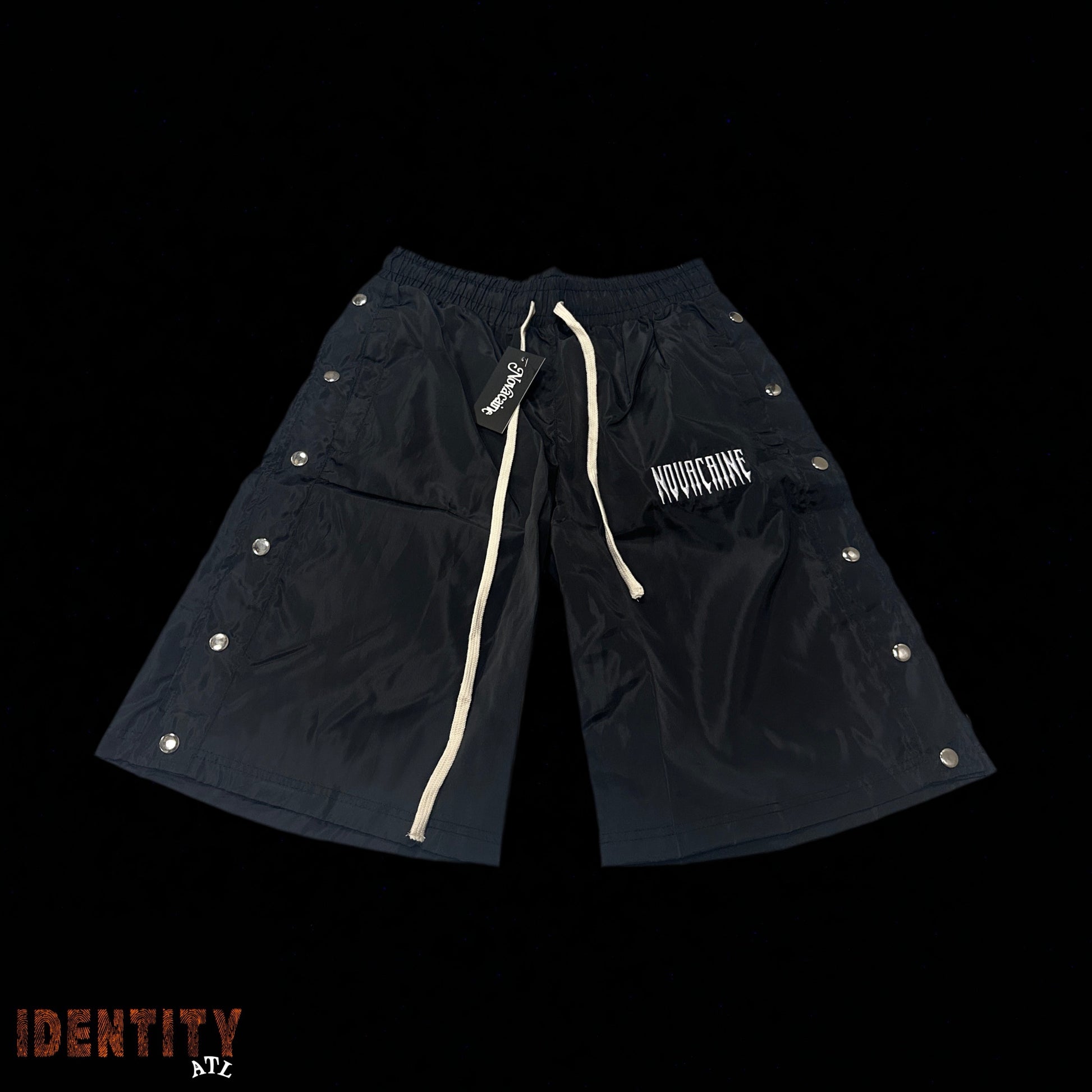 Novacaine Snap Shorts Black