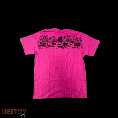Supreme Supper Tee Pink