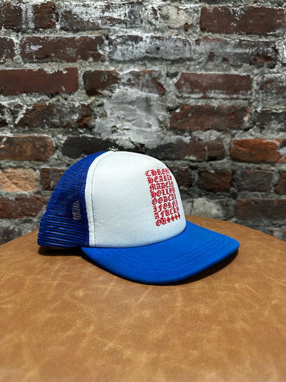 Chrome Heart EyeChart Trucker Hat
