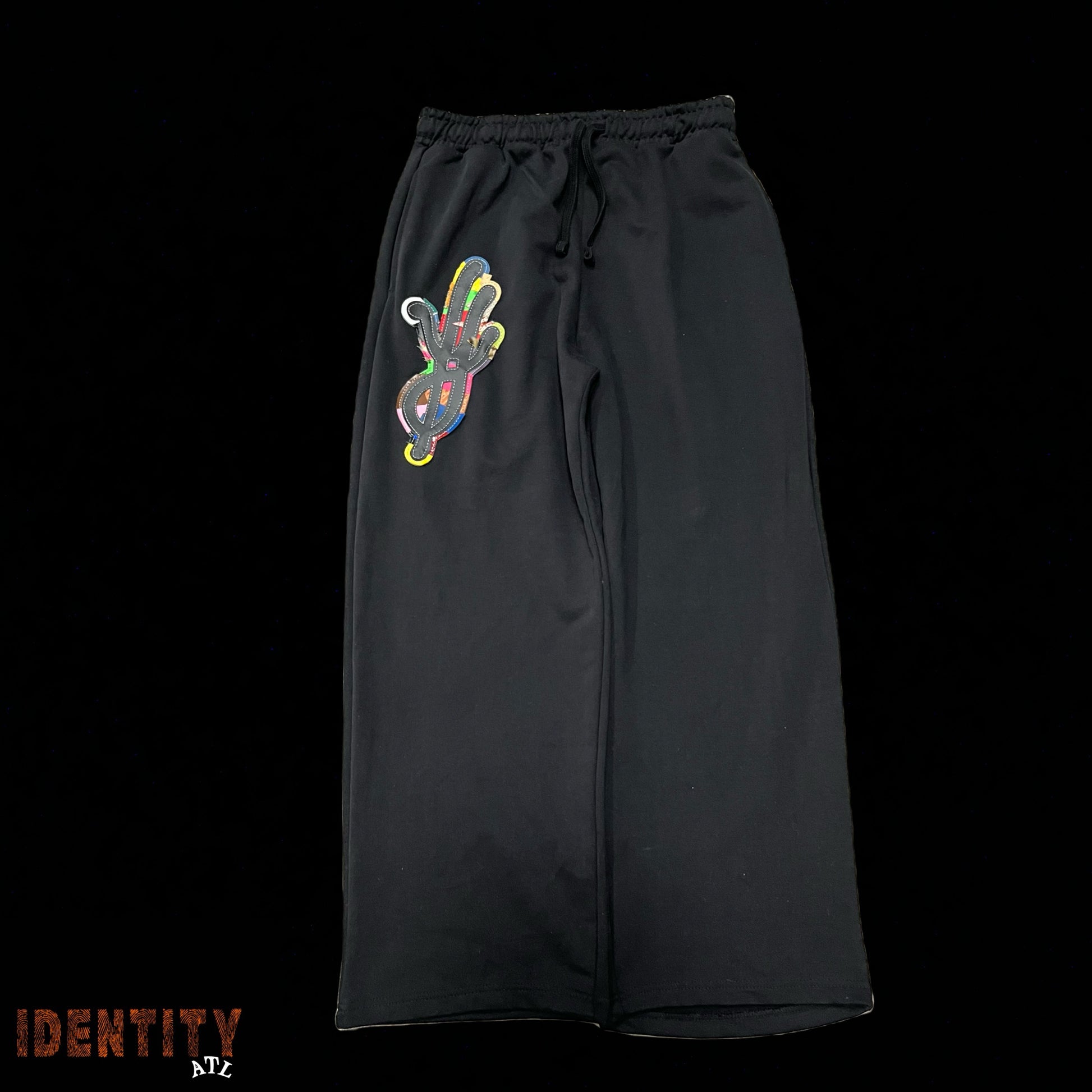 YKWYK Black Sweatpants