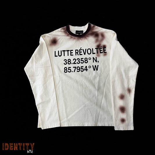 Lutte Revoltee Burnt Coordinate Tee