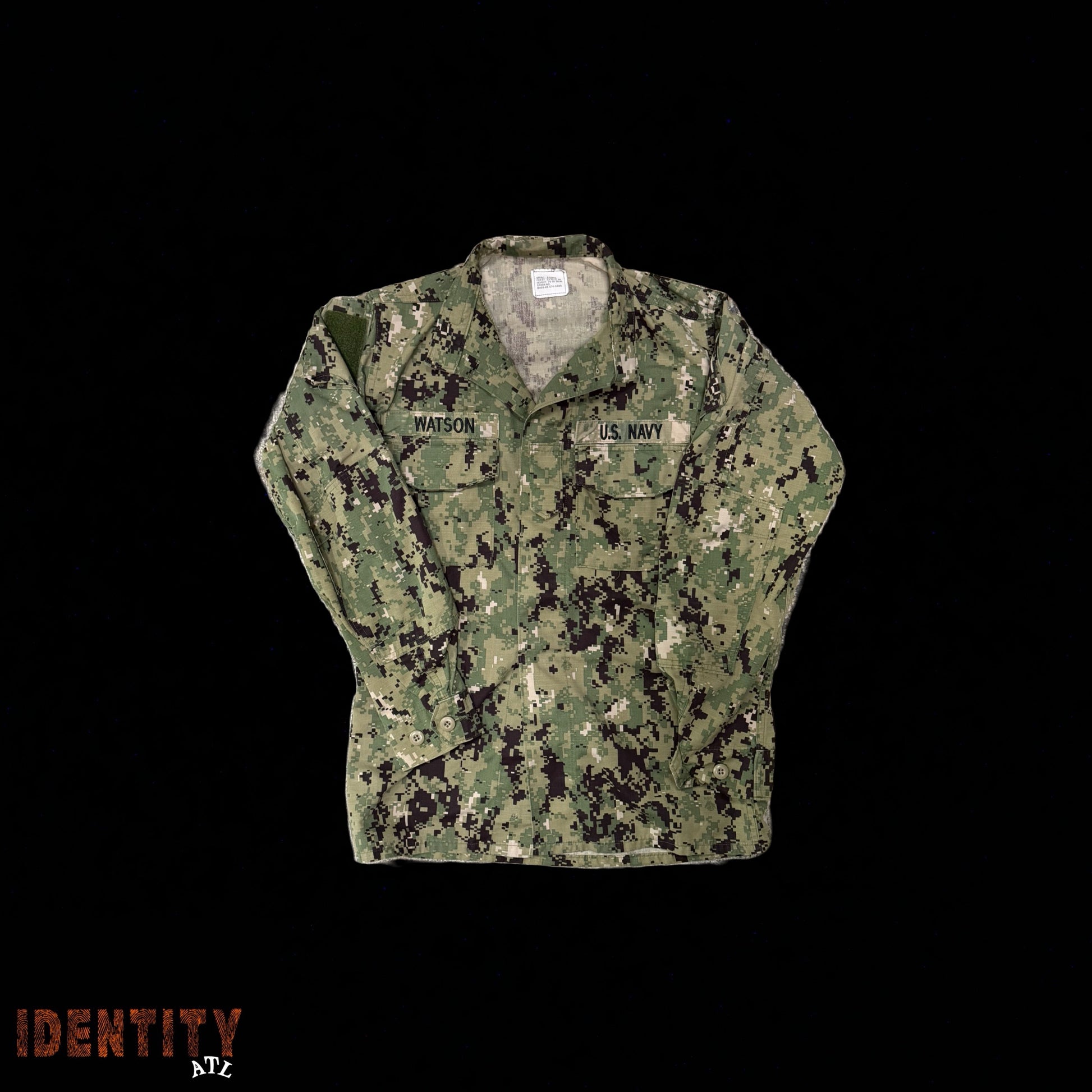 Military US Navy Jacket Camo
