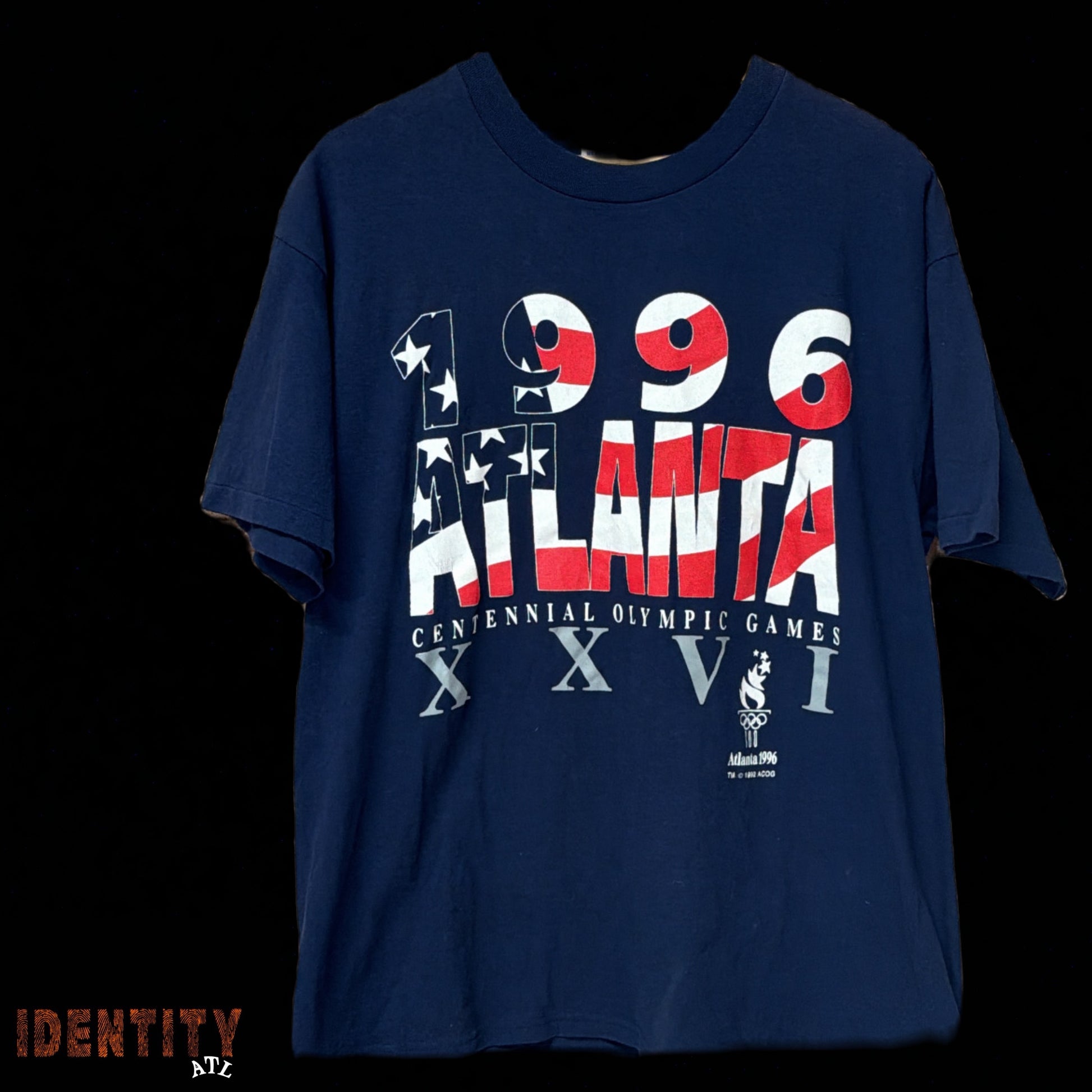 Vintage Blue 1996 Atlanta Tee