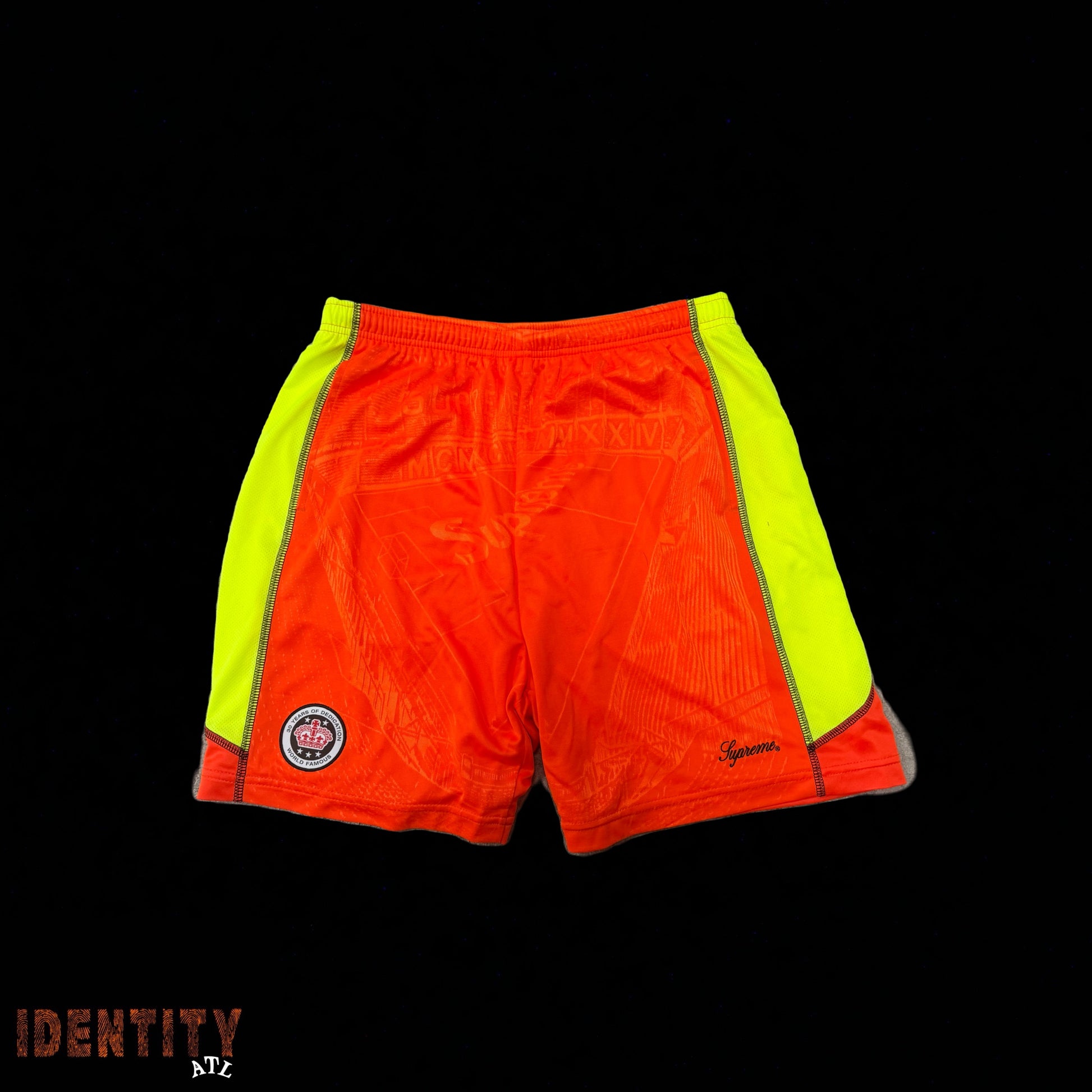 Supreme Jacquard Soccer Short Orange