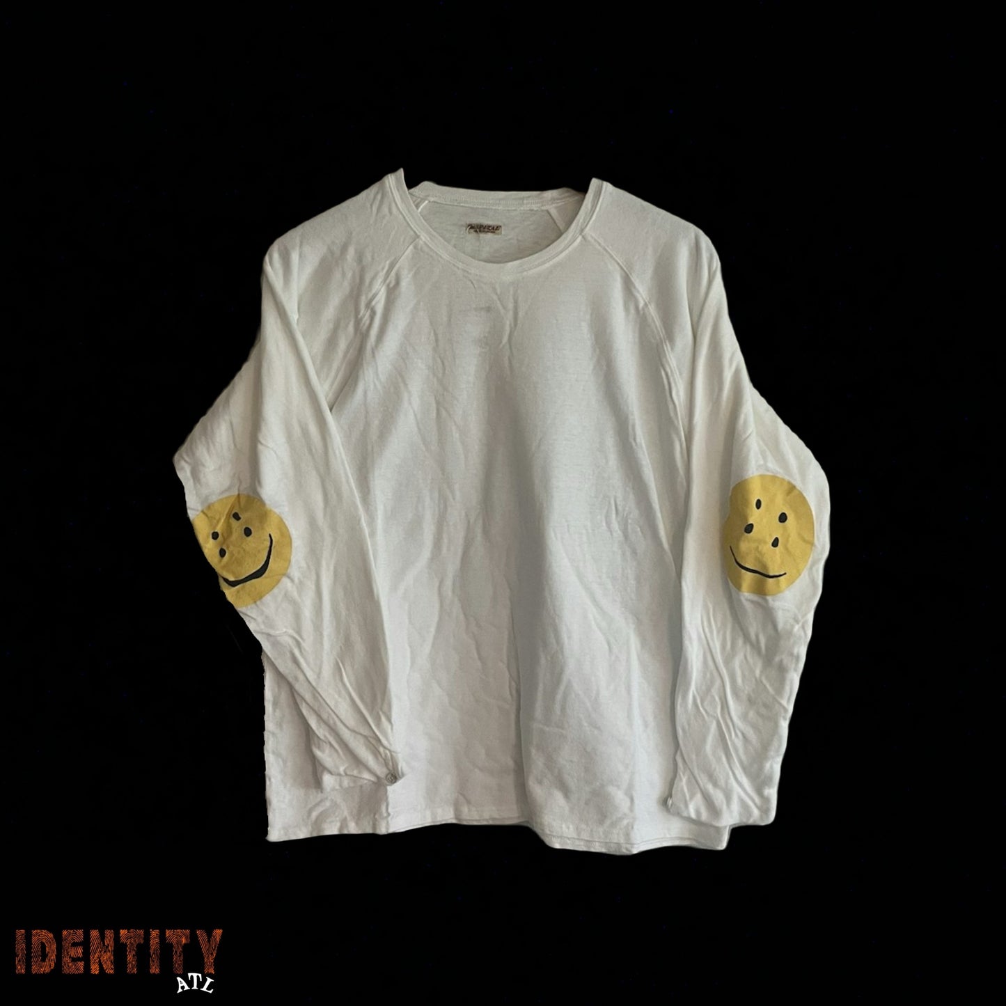 KAPITAL SMILEY LONGSLEEVE WHITE