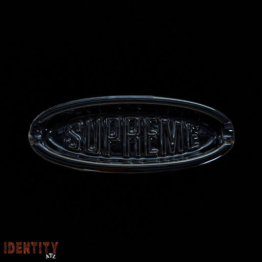 Supreme Oval Ashtray Black