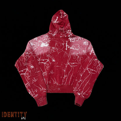 Vertabrae Silo Sketch Zip Up Hoodie