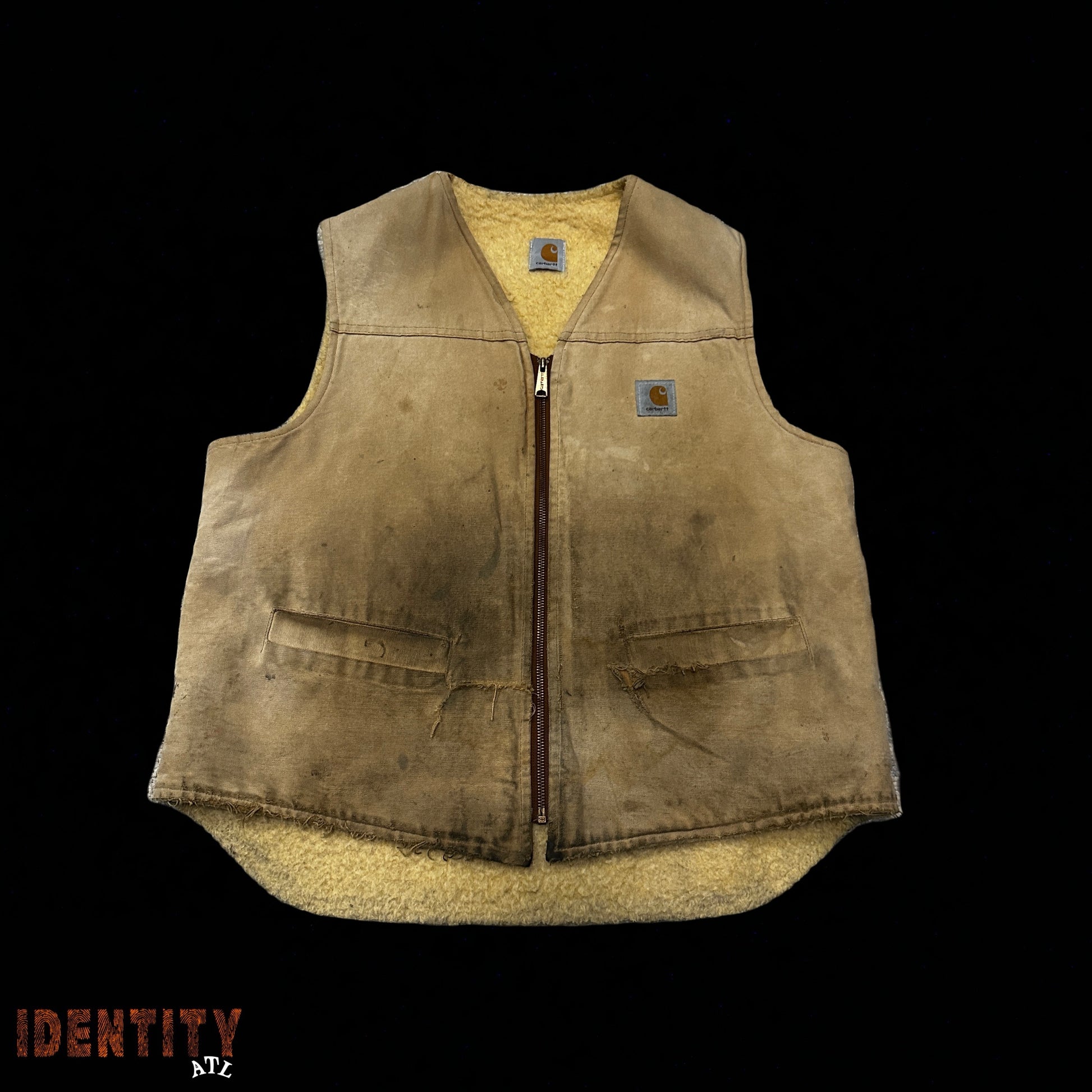 Vintage Carhartt 70s Distressed Vest