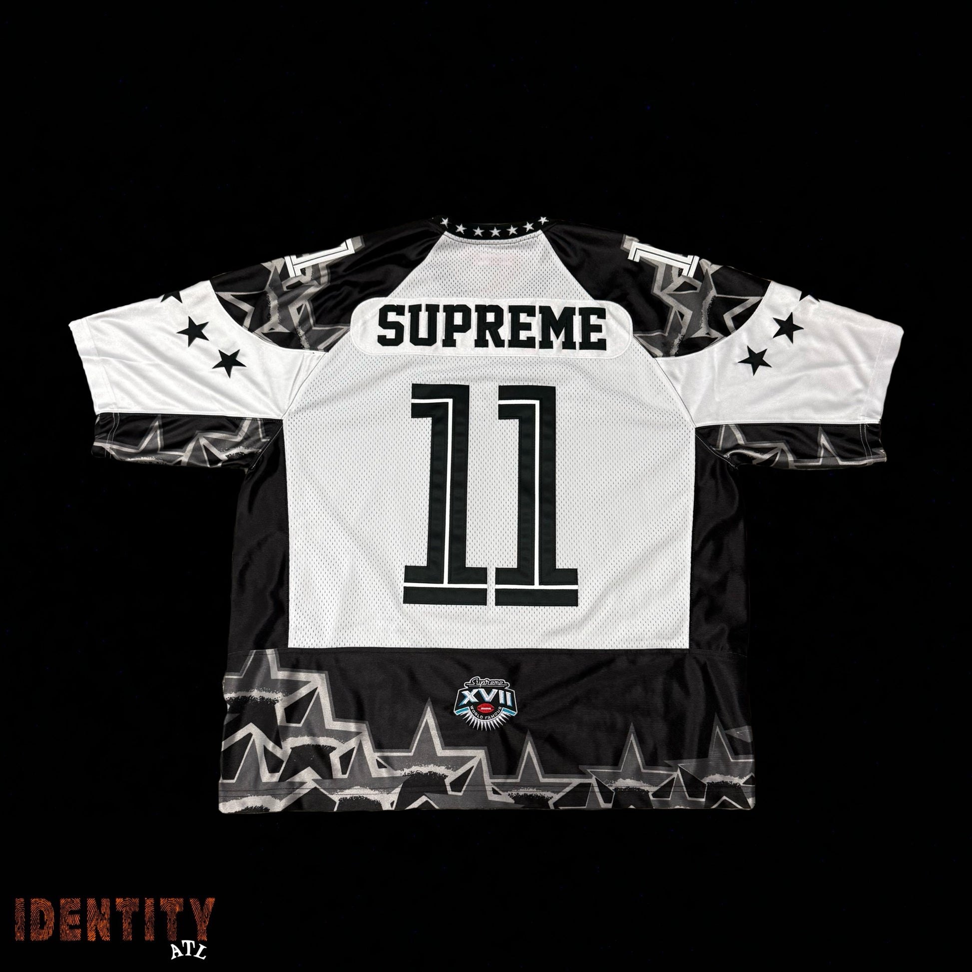 Supreme Star Jersey Black