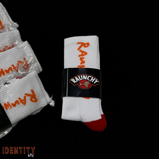Raunchy Socks White