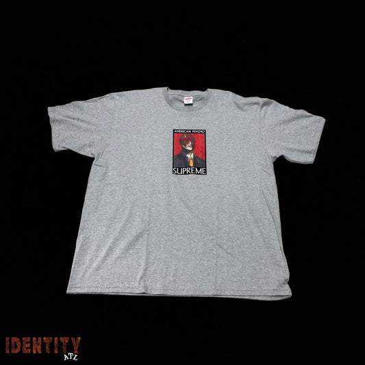 Supreme American Psycho Tee Grey