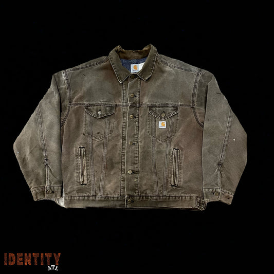 Vintage Brown Carhartt Work Jacket
