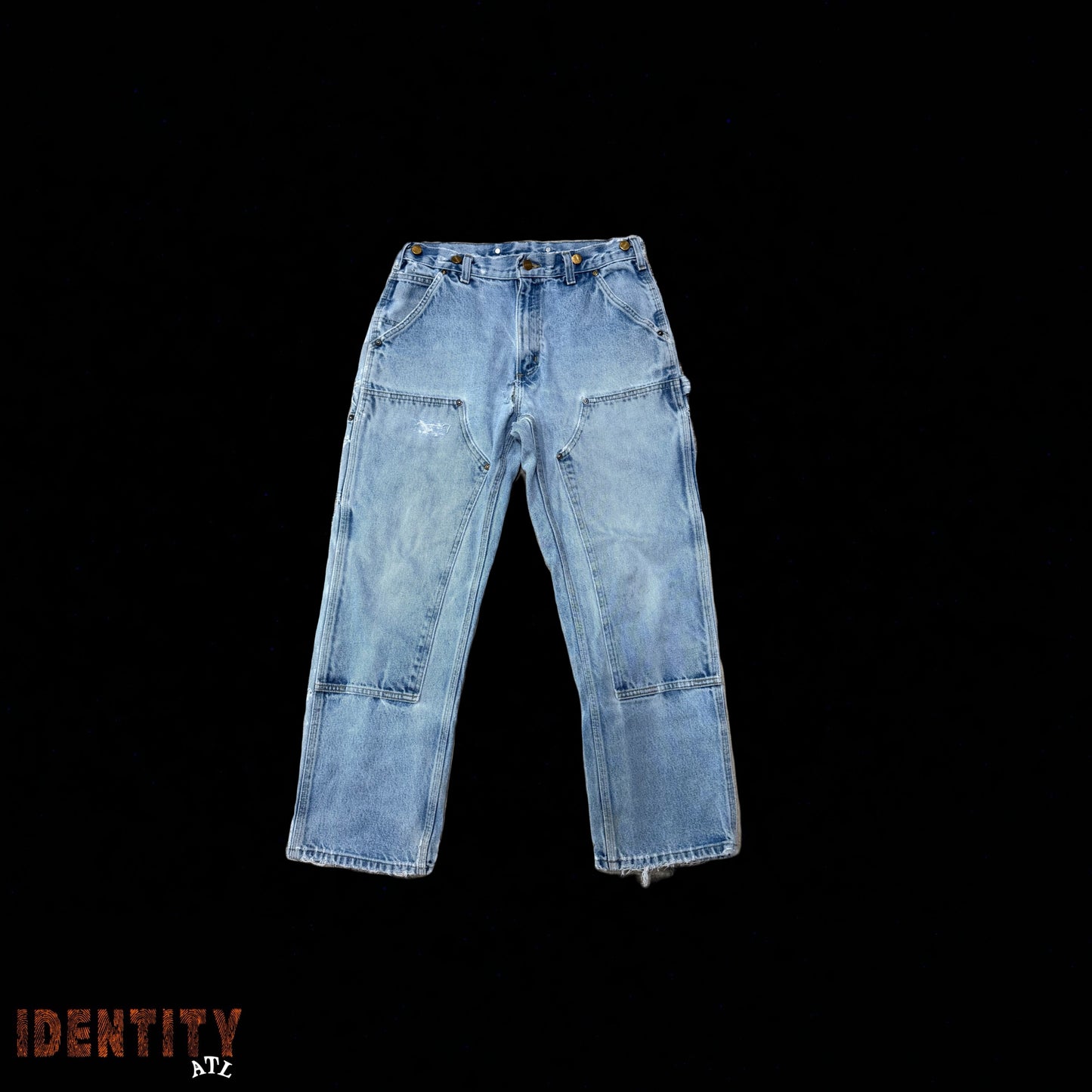 Carhartt Double Knee Pants Blue
