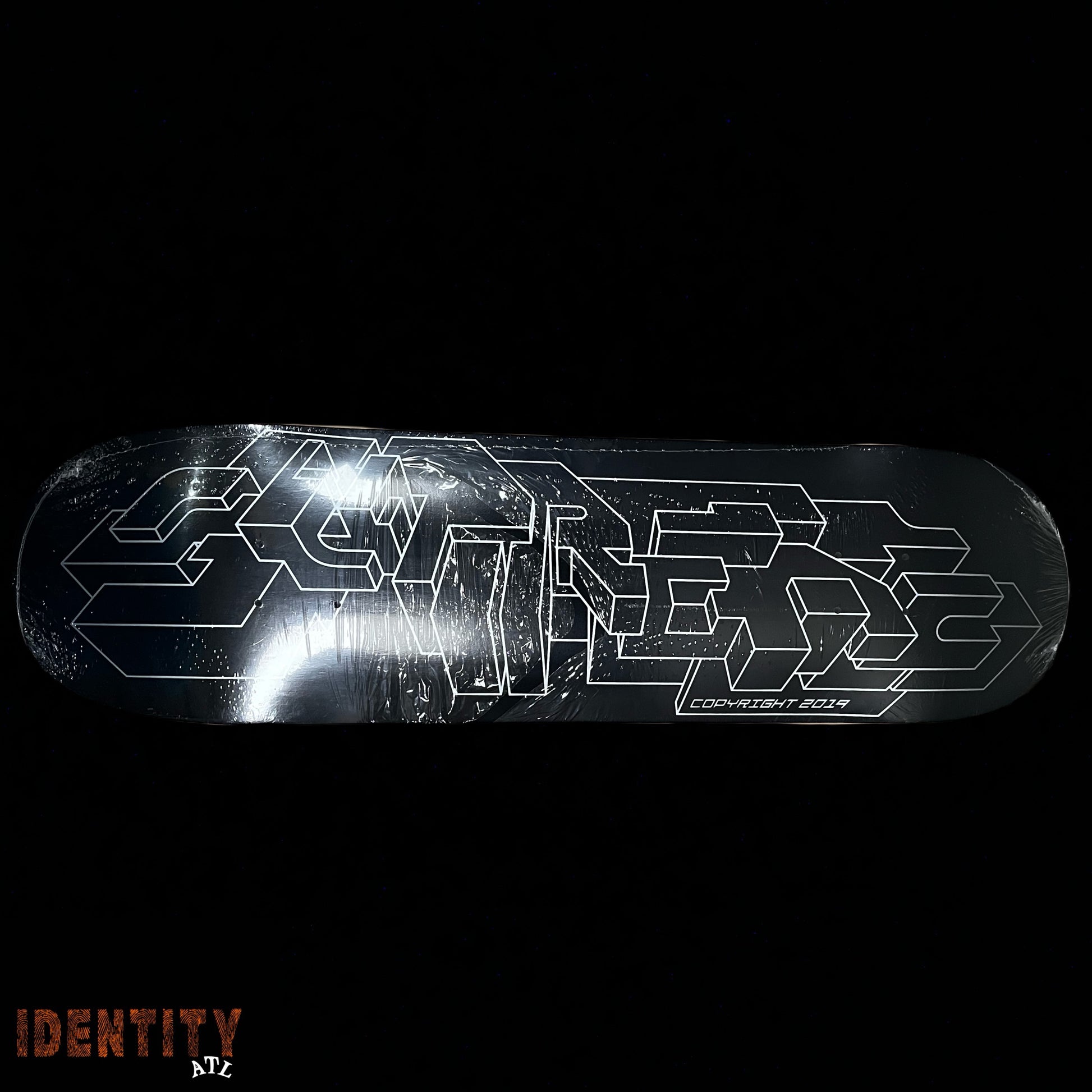 Supreme Delta Logo Skateboard Deck Black